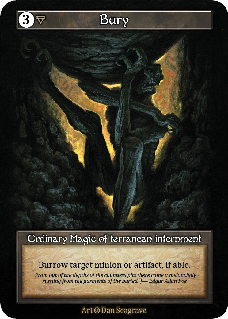 Bury (Foil) [Alpha] | Exor Games New Glasgow