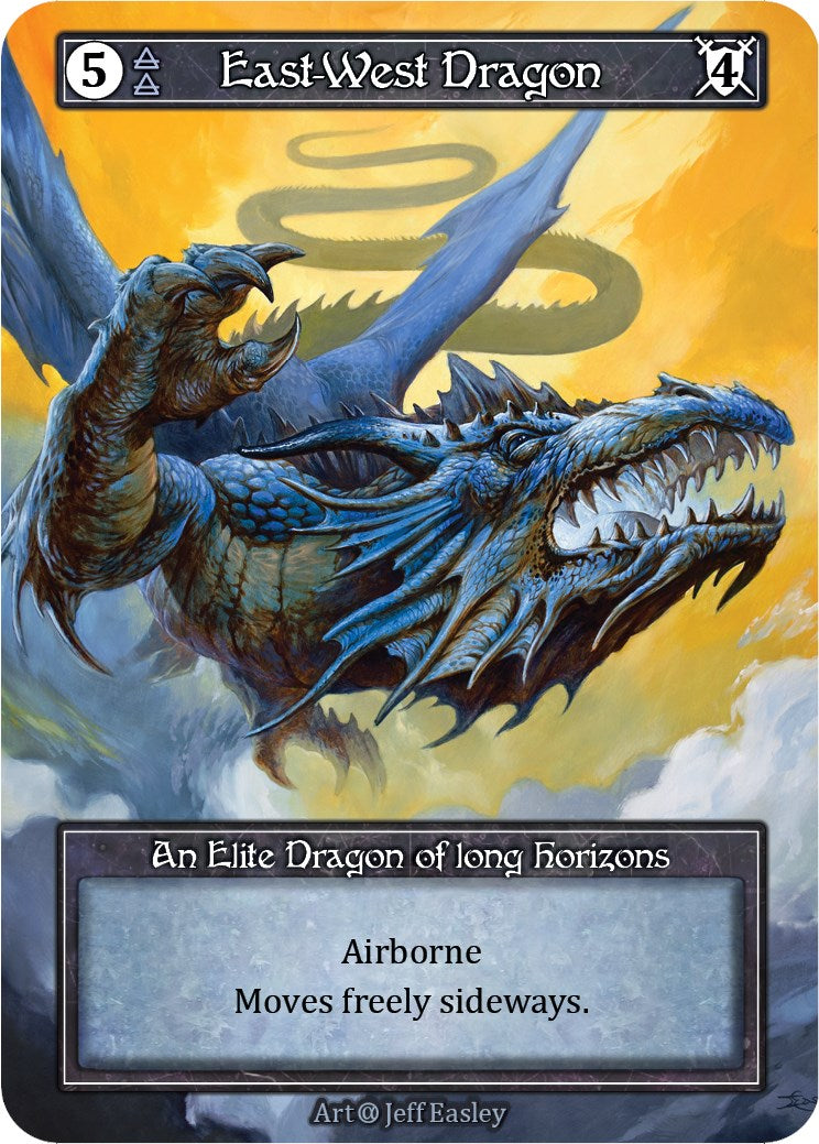 East-West Dragon (Foil) [Alpha] | Exor Games New Glasgow