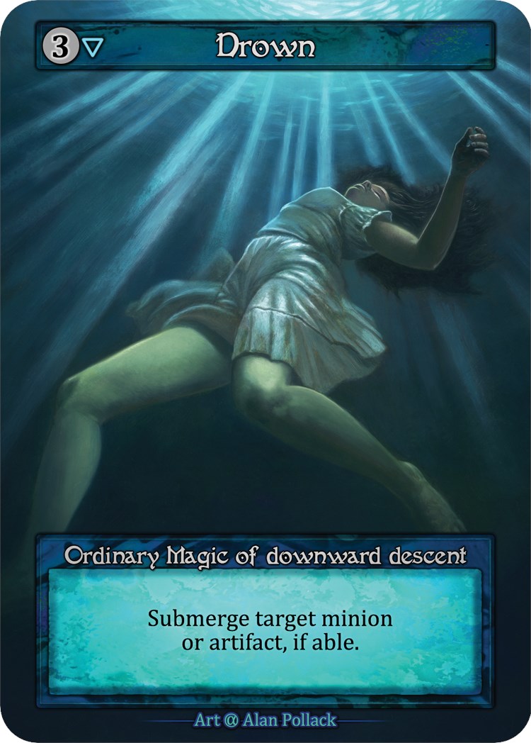 Drown (Preconstructed Deck) [Alpha] | Exor Games New Glasgow
