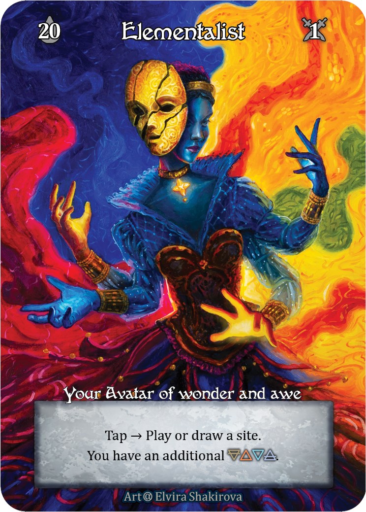Elementalist (Foil) [Alpha] | Exor Games New Glasgow