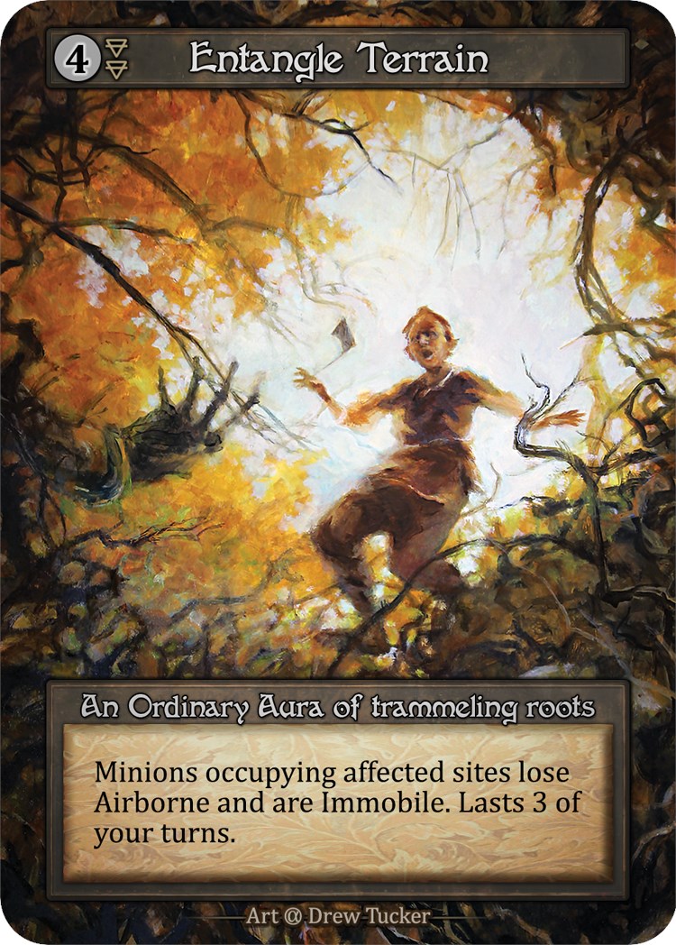 Entangle Terrain (Preconstructed Deck) [Alpha] | Exor Games New Glasgow