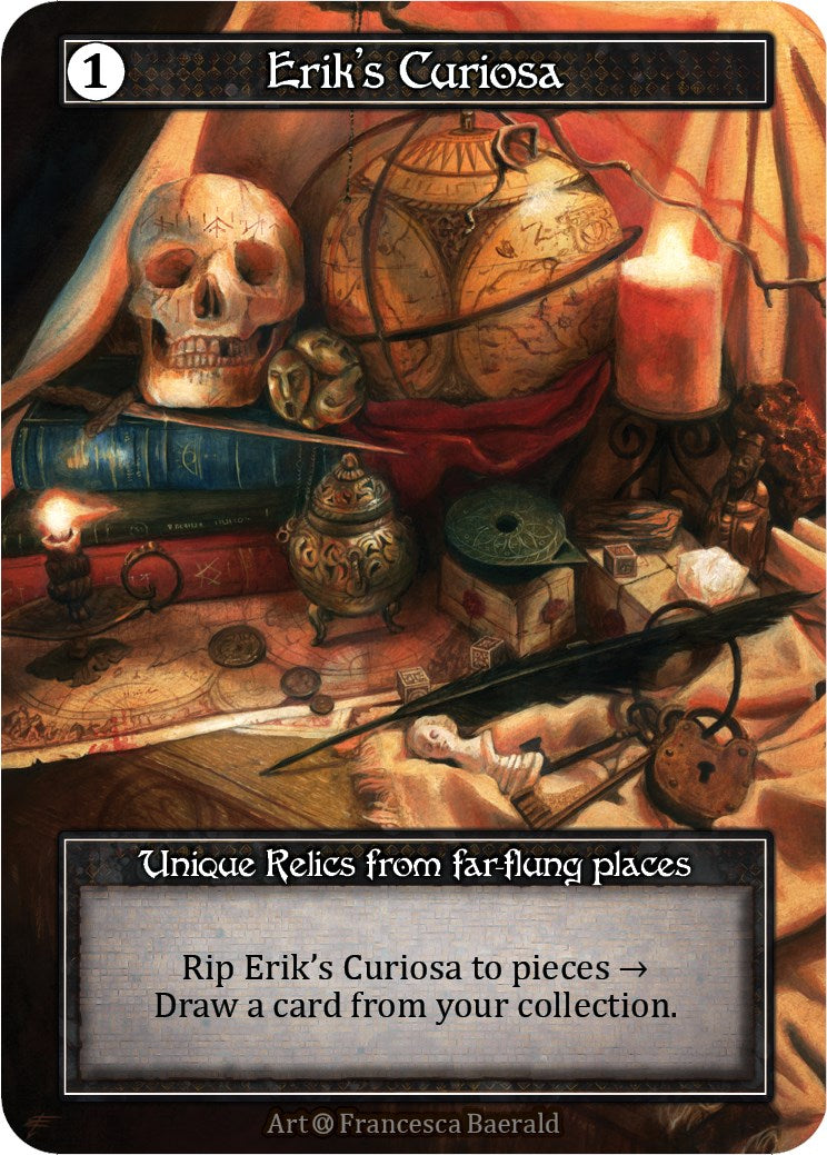 Erik's Curiosa (Foil) [Alpha] | Exor Games New Glasgow