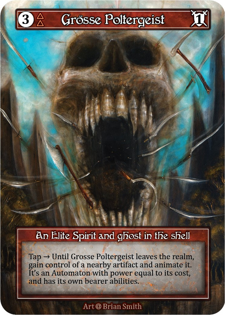 Grosse Poltergeist (Foil) [Alpha] | Exor Games New Glasgow