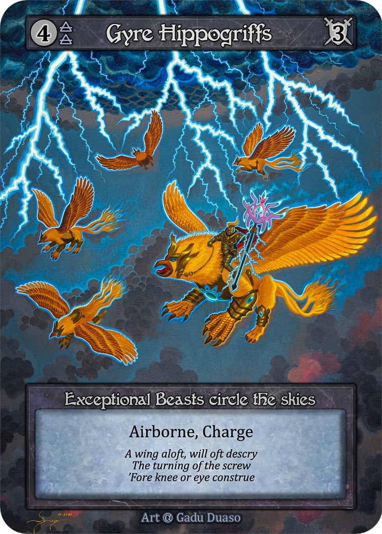 Gyre Hippogriffs [Alpha] | Exor Games New Glasgow