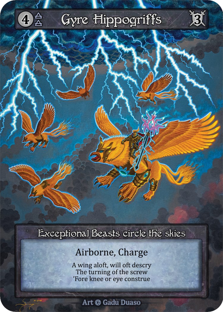 Gyre Hippogriffs (Preconstructed Deck) [Alpha] | Exor Games New Glasgow