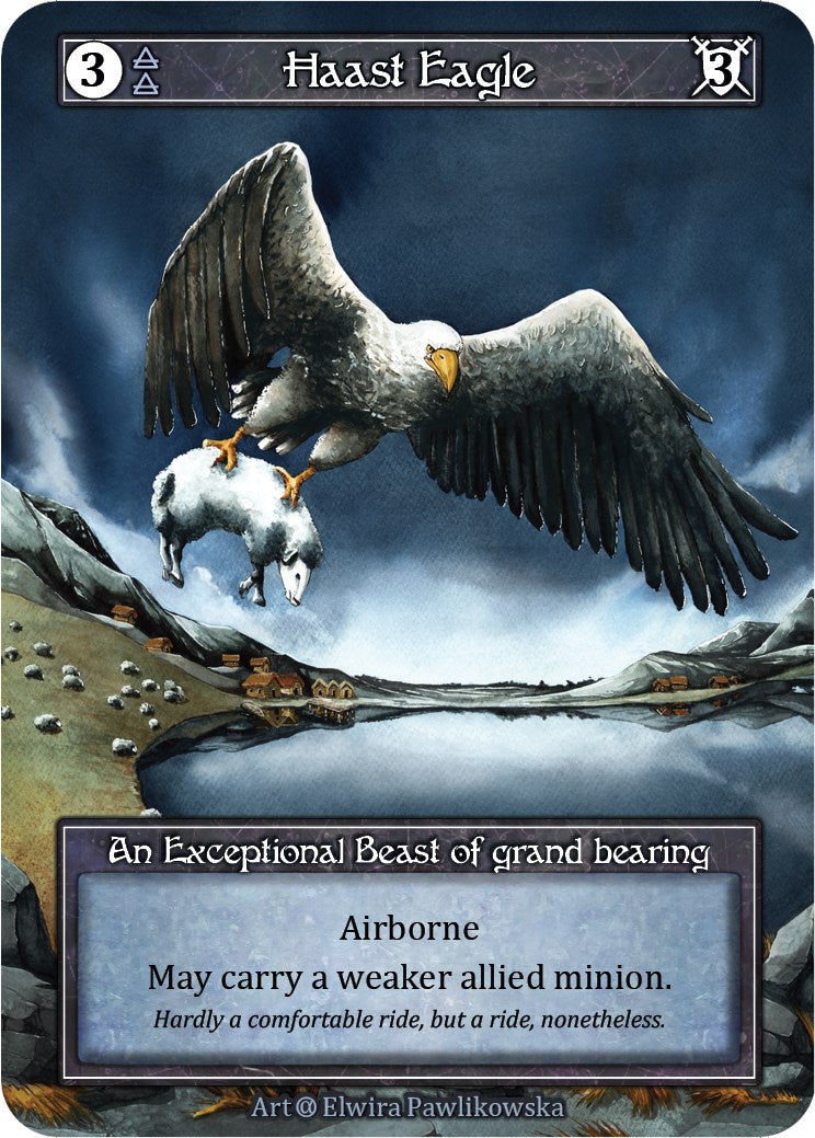 Haast Eagle (Foil) [Alpha] | Exor Games New Glasgow
