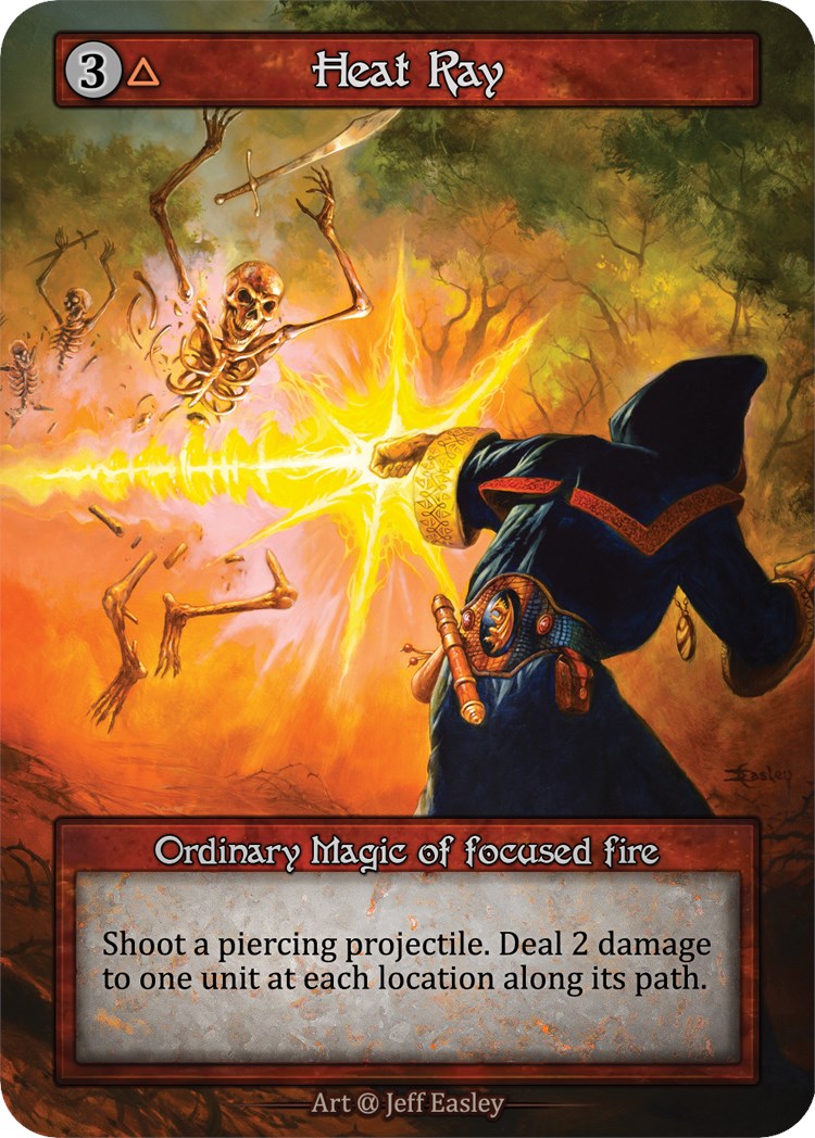 Heat Ray (Preconstructed Deck) [Alpha] | Exor Games New Glasgow