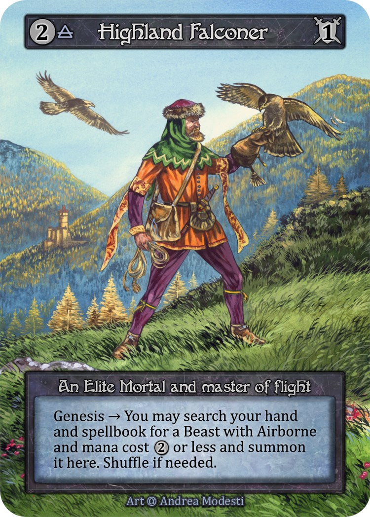 Highland Falconer [Alpha] | Exor Games New Glasgow