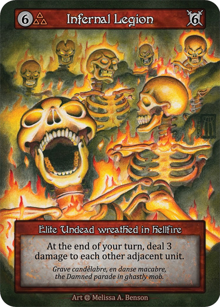 Infernal Legion (Preconstructed Deck) [Alpha] | Exor Games New Glasgow