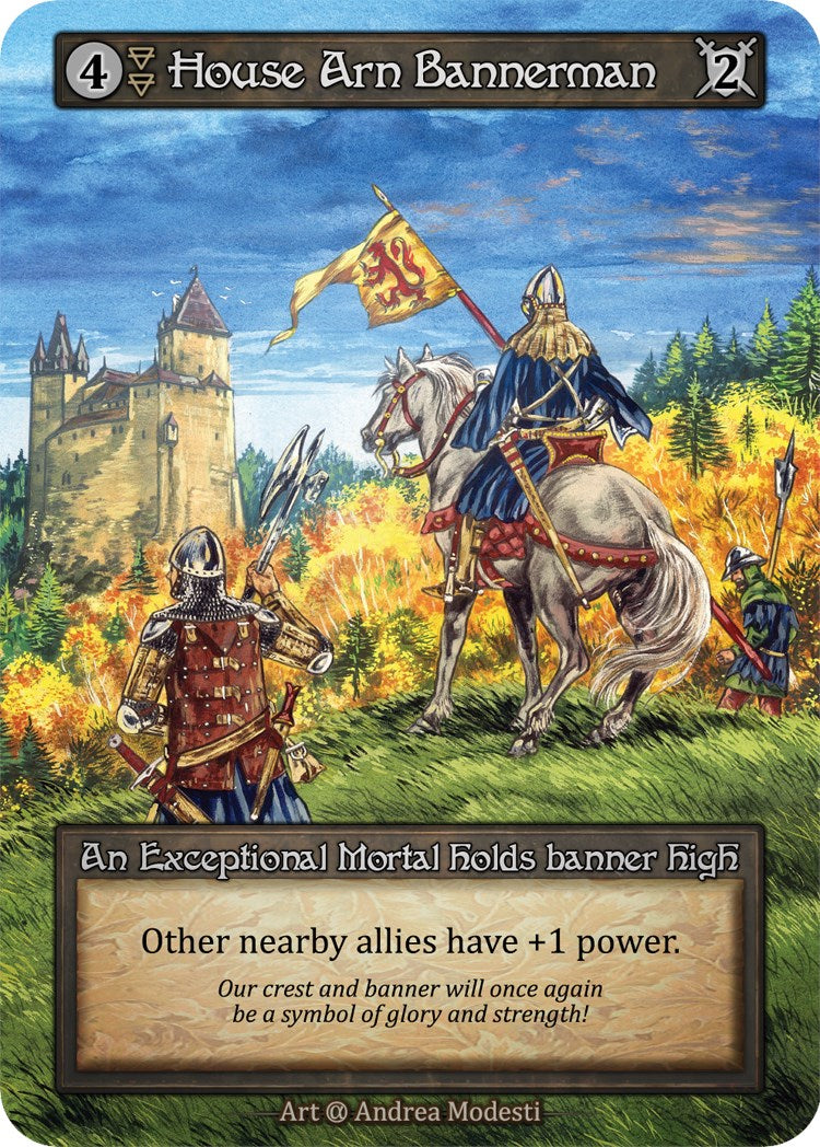 House Arn Bannerman (Preconstructed Deck) [Alpha] | Exor Games New Glasgow