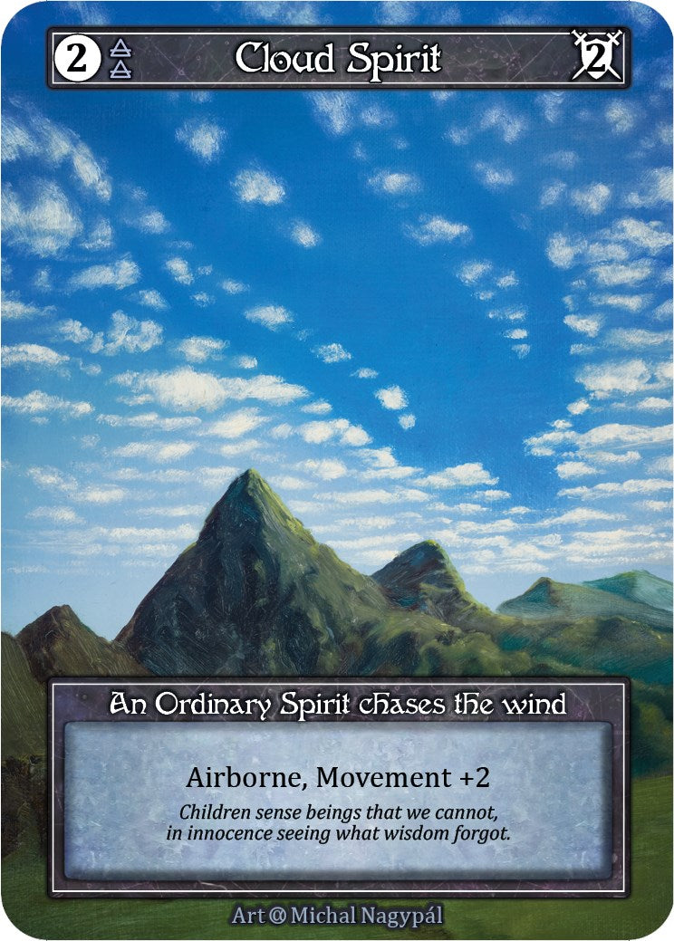 Cloud Spirit (Foil) [Alpha] | Exor Games New Glasgow