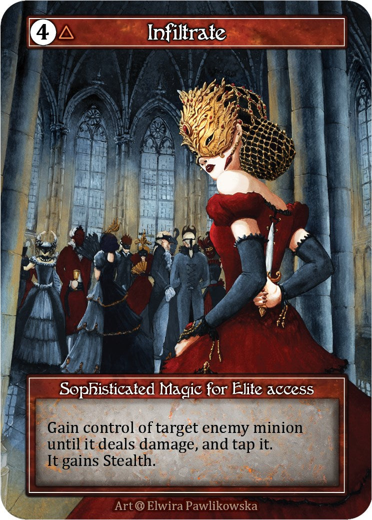 Infiltrate (Foil) [Alpha] | Exor Games New Glasgow