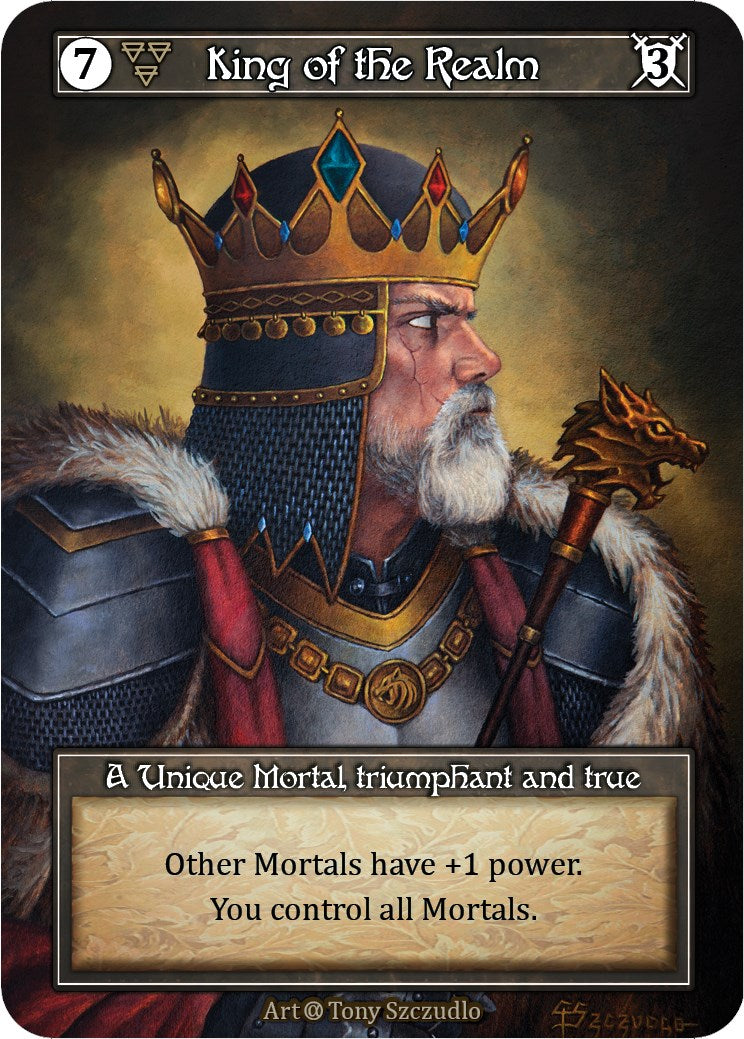 King of the Realm (Foil) [Alpha] | Exor Games New Glasgow