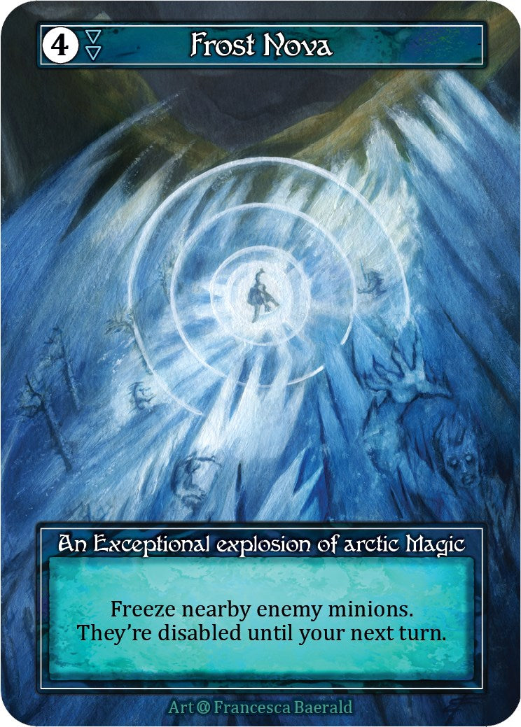Frost Nova (Foil) [Alpha] | Exor Games New Glasgow
