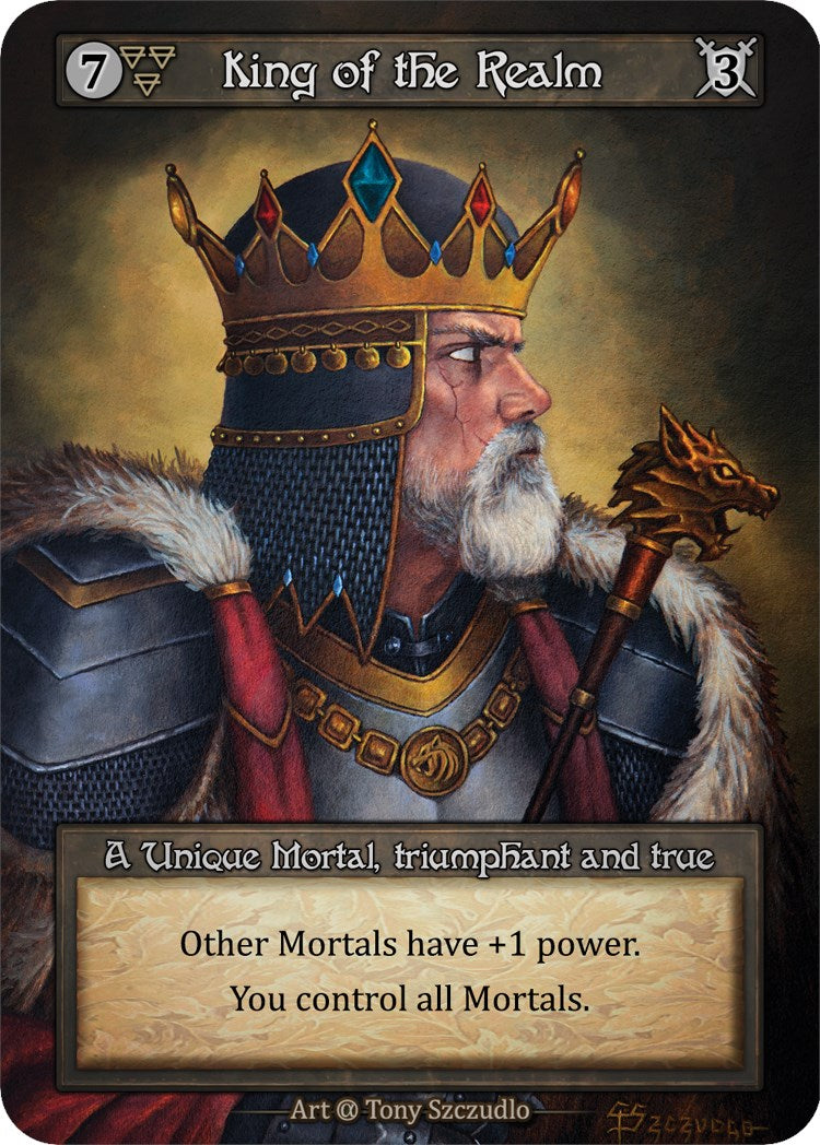 King of the Realm (Preconstructed Deck) [Alpha] | Exor Games New Glasgow