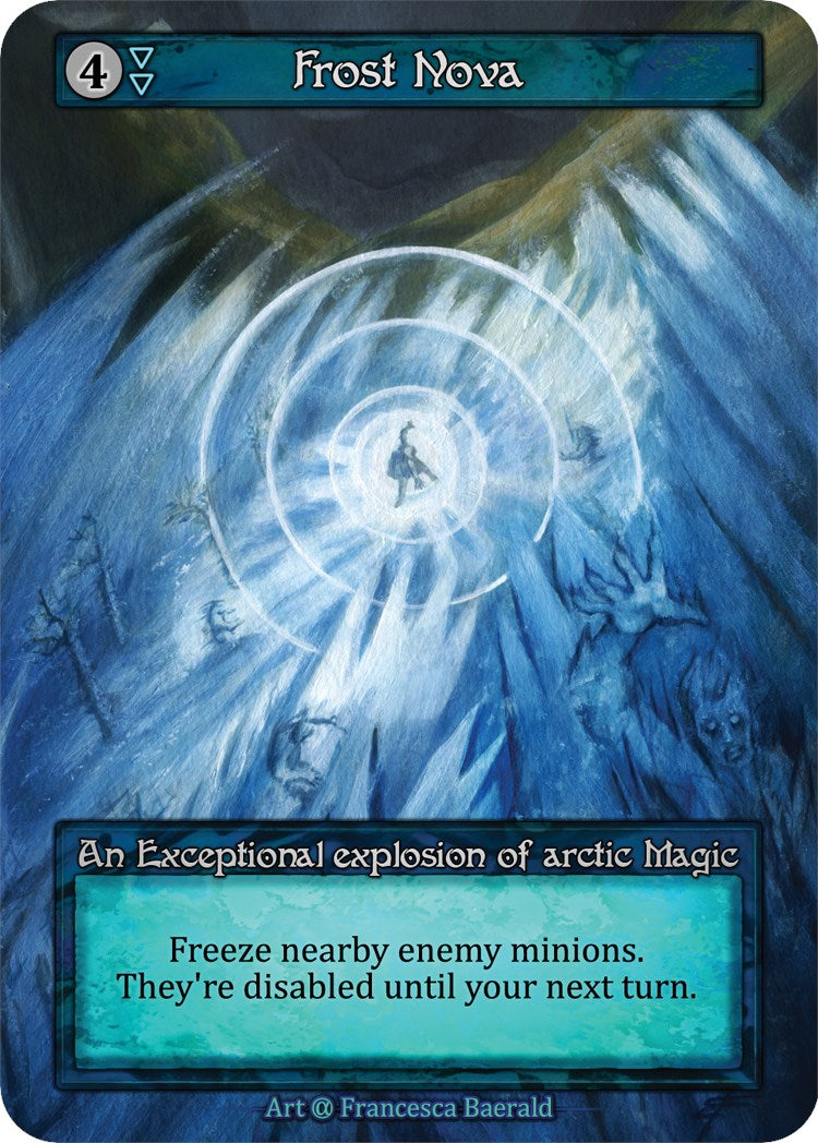 Frost Nova (Preconstructed Deck) [Alpha] | Exor Games New Glasgow