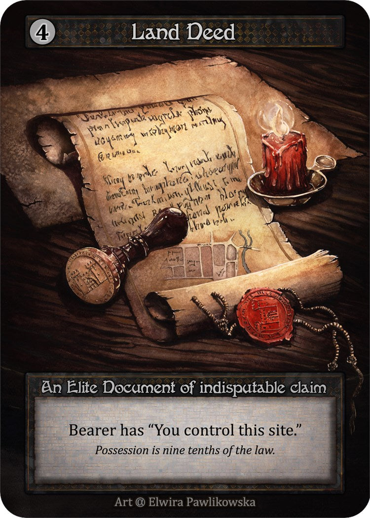 Land Deed [Alpha] | Exor Games New Glasgow