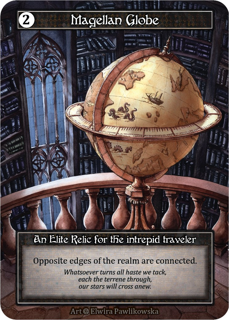 Magellan Globe (Foil) [Alpha] | Exor Games New Glasgow