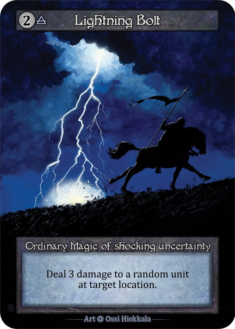 Lightning Bolt (Preconstructed Deck) [Alpha] | Exor Games New Glasgow