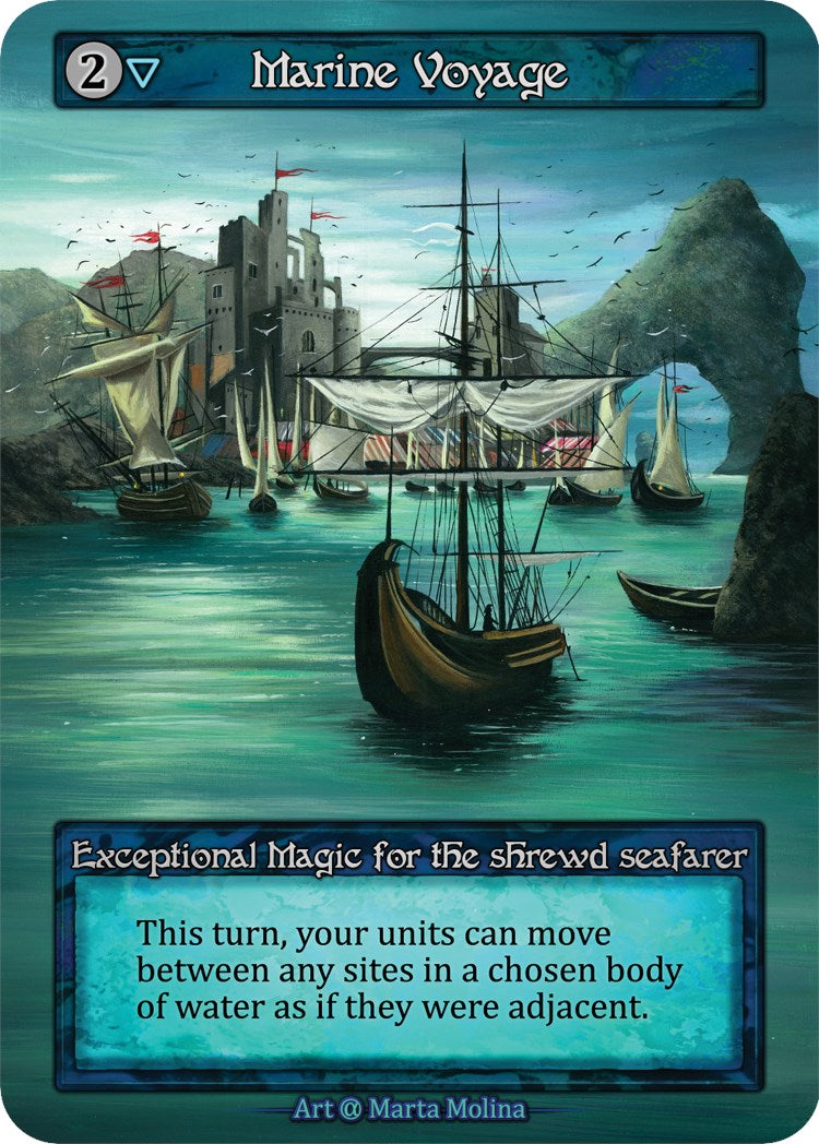 Marine Voyage (Preconstructed Deck) [Alpha] | Exor Games New Glasgow