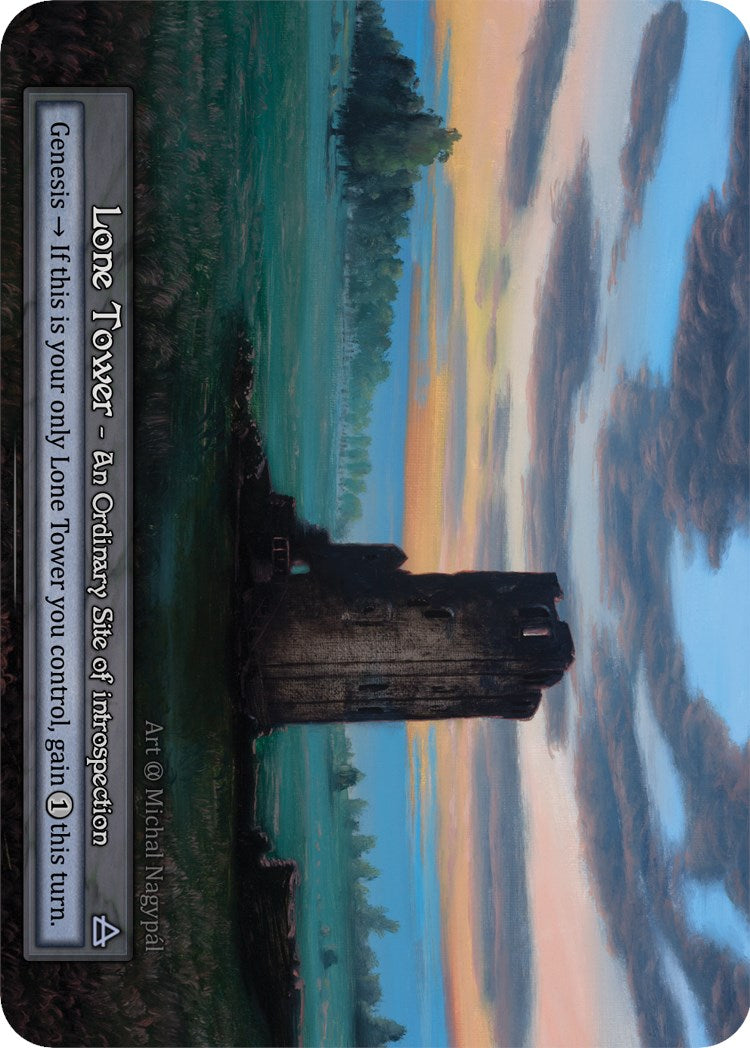 Lone Tower (Preconstructed Deck) [Alpha] | Exor Games New Glasgow