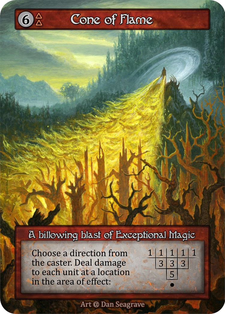 Cone of Flame [Alpha] | Exor Games New Glasgow
