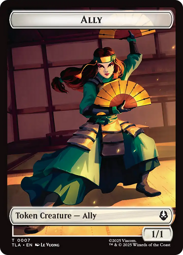 Ally (0007) // Spirit Double-Sided Token [Avatar: The Last Airbender Tokens] | Exor Games New Glasgow
