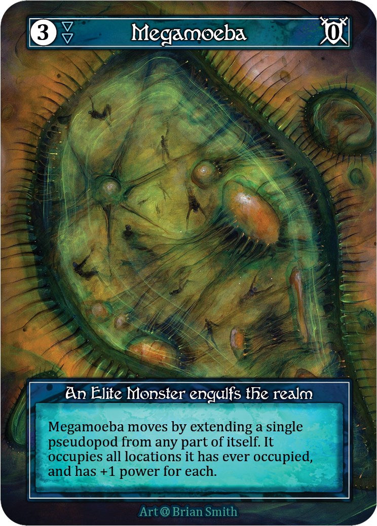 Megamoeba (Foil) [Alpha] | Exor Games New Glasgow