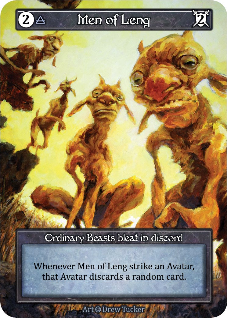 Men of Leng (Foil) [Alpha] | Exor Games New Glasgow