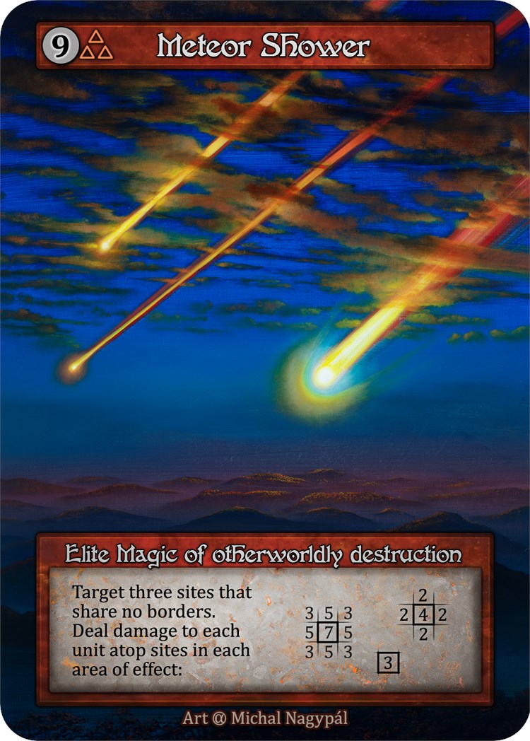 Meteor Shower [Alpha] | Exor Games New Glasgow