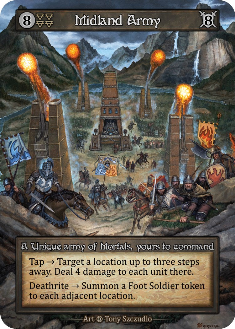 Midland Army (Preconstructed Deck) [Alpha] | Exor Games New Glasgow