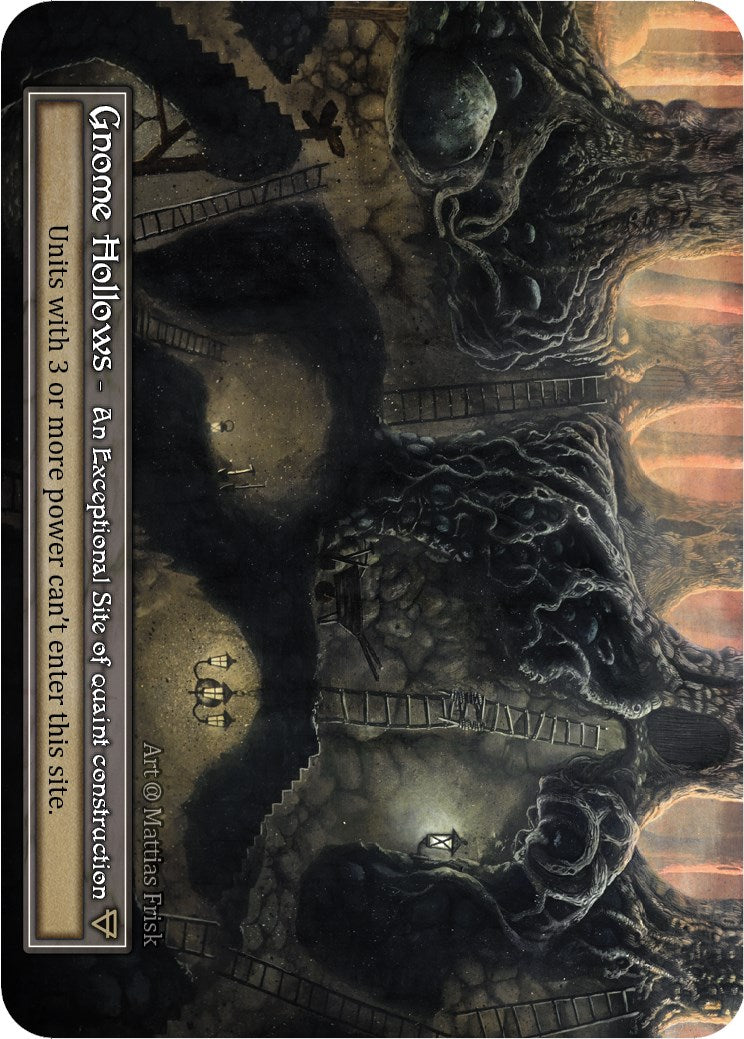 Gnome Hollows (Foil) [Alpha] | Exor Games New Glasgow