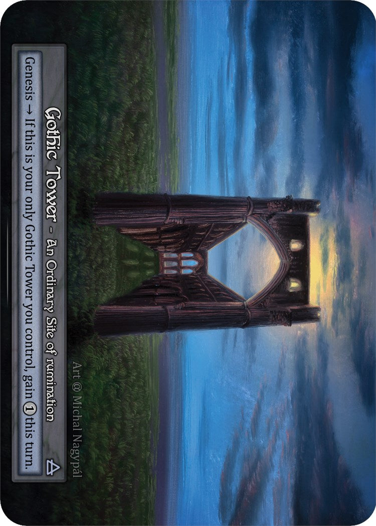 Gothic Tower (Preconstructed Deck) [Alpha] | Exor Games New Glasgow