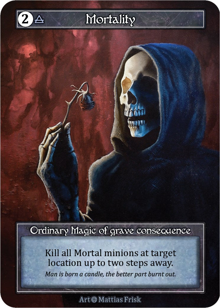 Mortality (Foil) [Alpha] | Exor Games New Glasgow