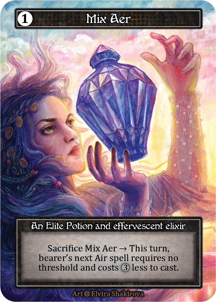 Mix Aer (Foil) [Alpha] | Exor Games New Glasgow