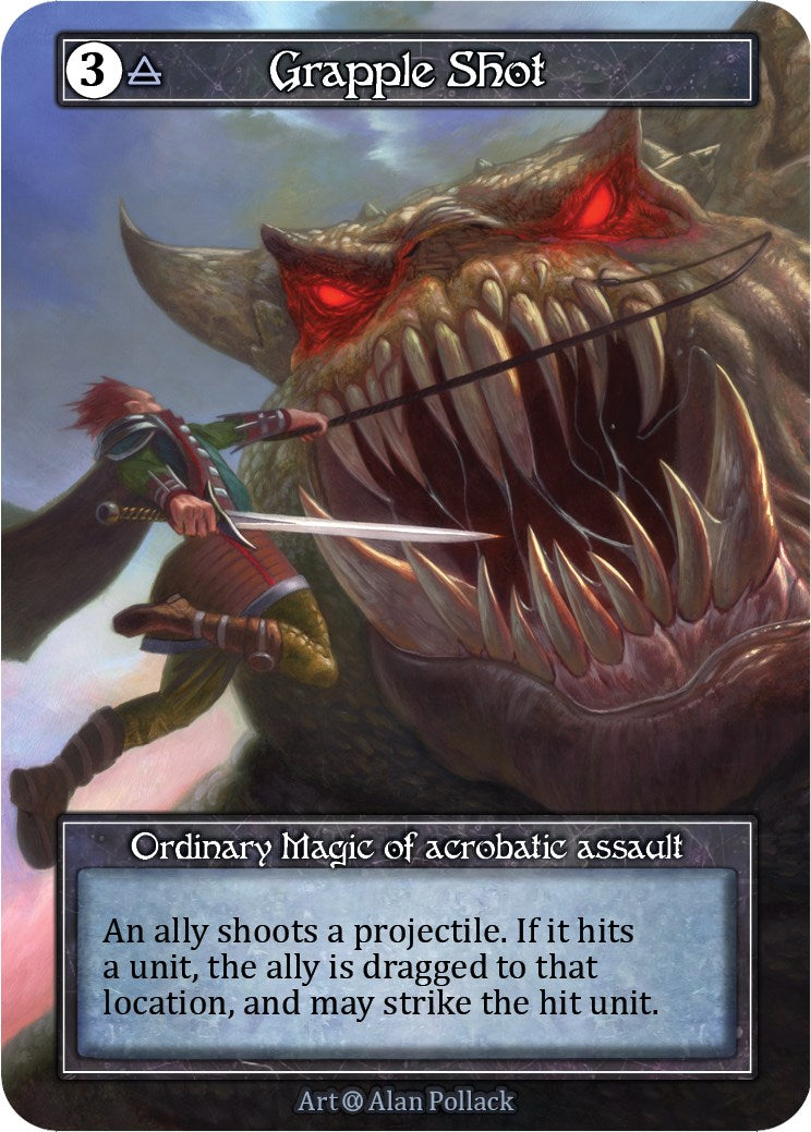 Grapple Shot (Foil) [Alpha] | Exor Games New Glasgow
