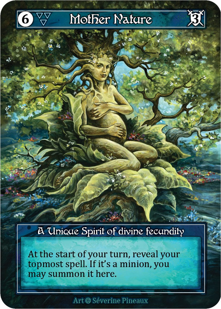 Mother Nature (Foil) [Alpha] | Exor Games New Glasgow
