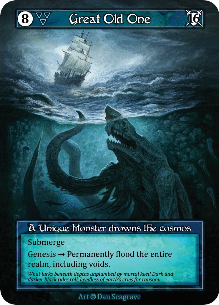 Great Old One (Foil) [Alpha] | Exor Games New Glasgow