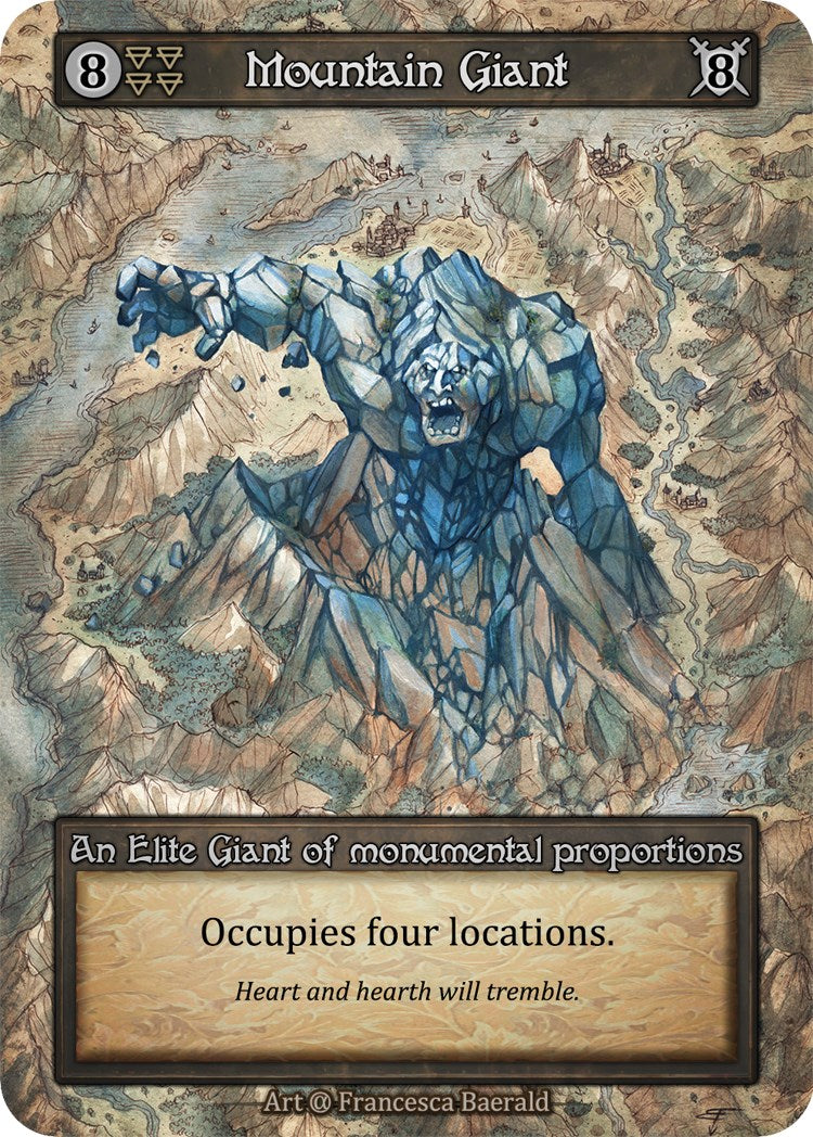 Mountain Giant (Preconstructed Deck) [Alpha] | Exor Games New Glasgow