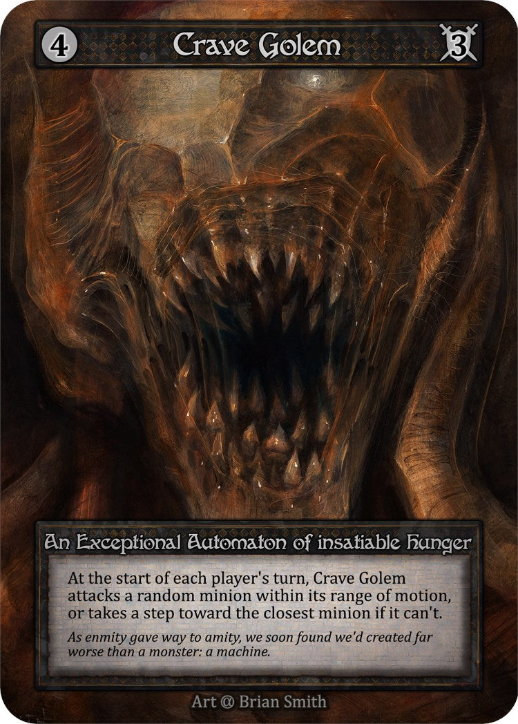 Crave Golem [Alpha] | Exor Games New Glasgow