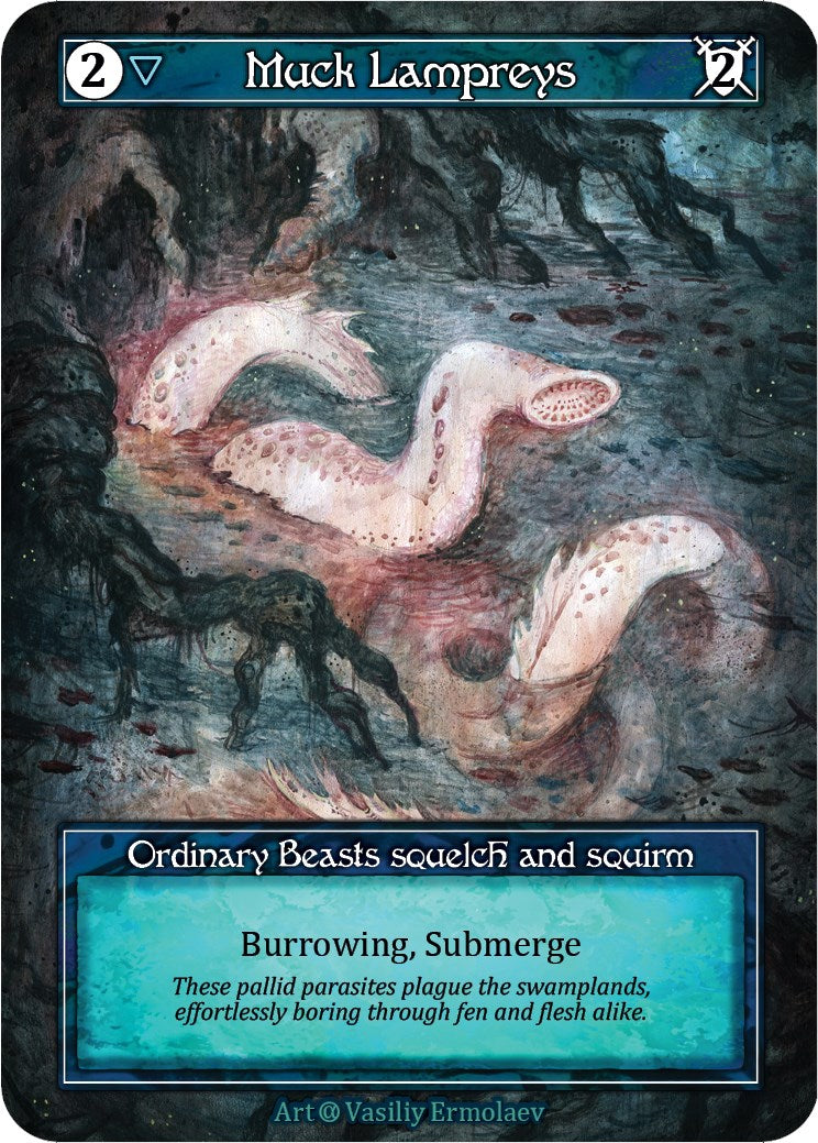 Muck Lampreys (Foil) [Alpha] | Exor Games New Glasgow