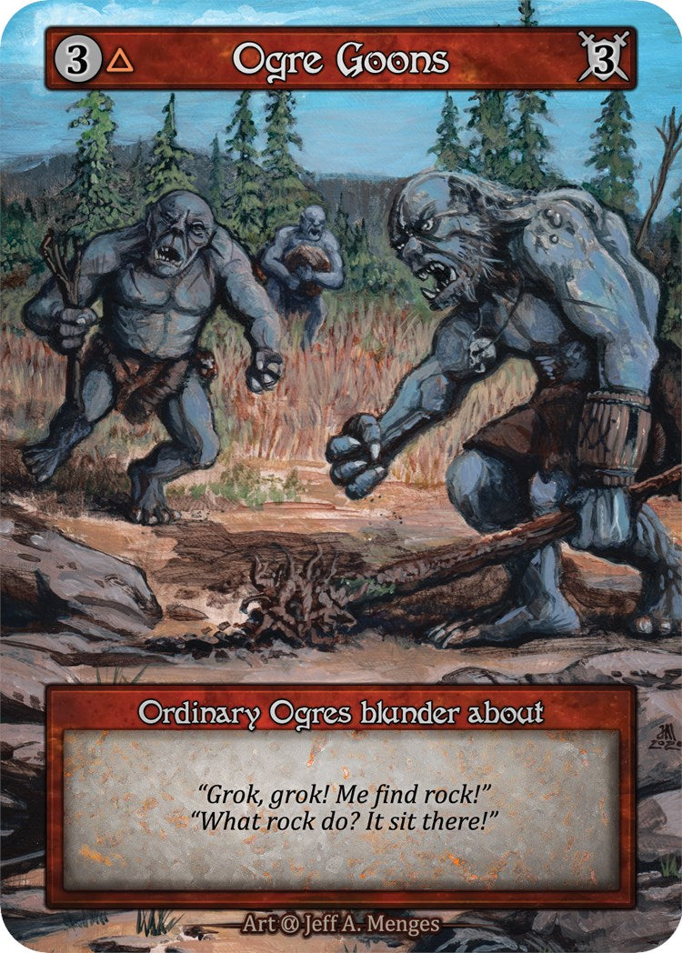Ogre Goons (Preconstructed Deck) [Alpha] | Exor Games New Glasgow