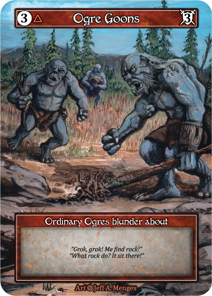 Ogre Goons (Foil) [Alpha] | Exor Games New Glasgow