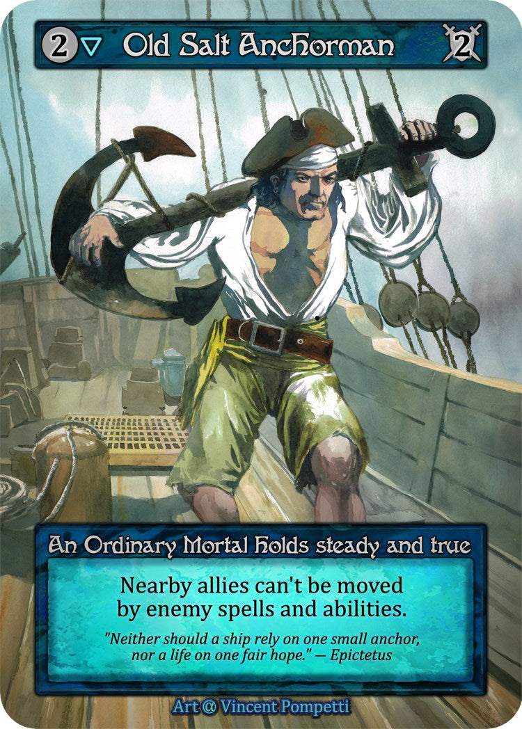 Old Salt Anchorman [Alpha] | Exor Games New Glasgow
