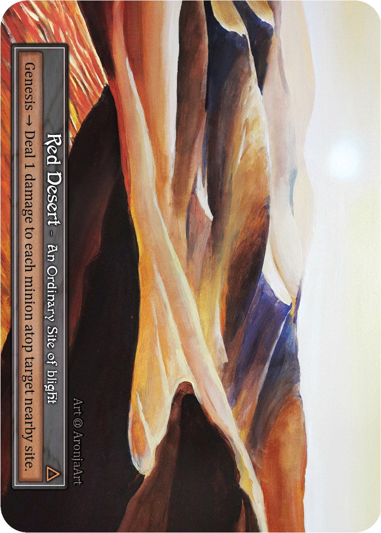 Red Desert (Foil) [Alpha] | Exor Games New Glasgow