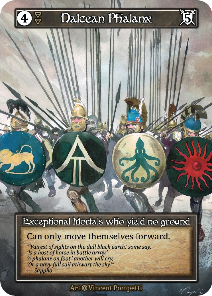 Dalcean Phalanx (Foil) [Alpha] | Exor Games New Glasgow