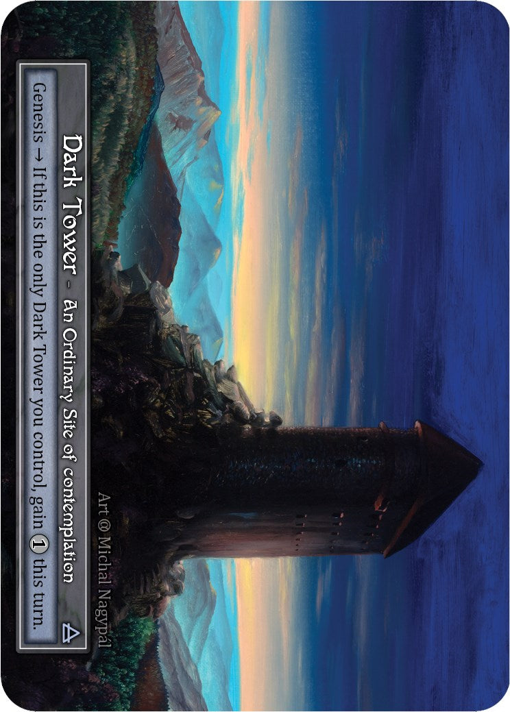 Dark Tower (Foil) [Alpha] | Exor Games New Glasgow