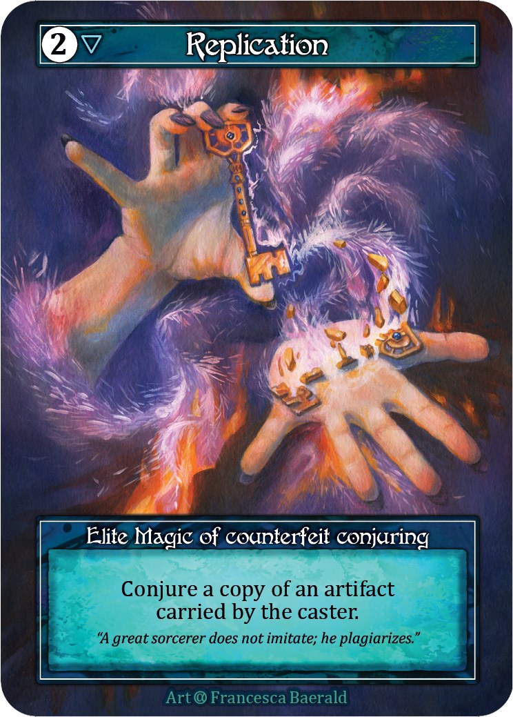 Replication (Foil) [Alpha] | Exor Games New Glasgow