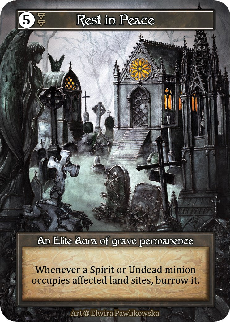 Rest in Peace (Foil) [Alpha] | Exor Games New Glasgow