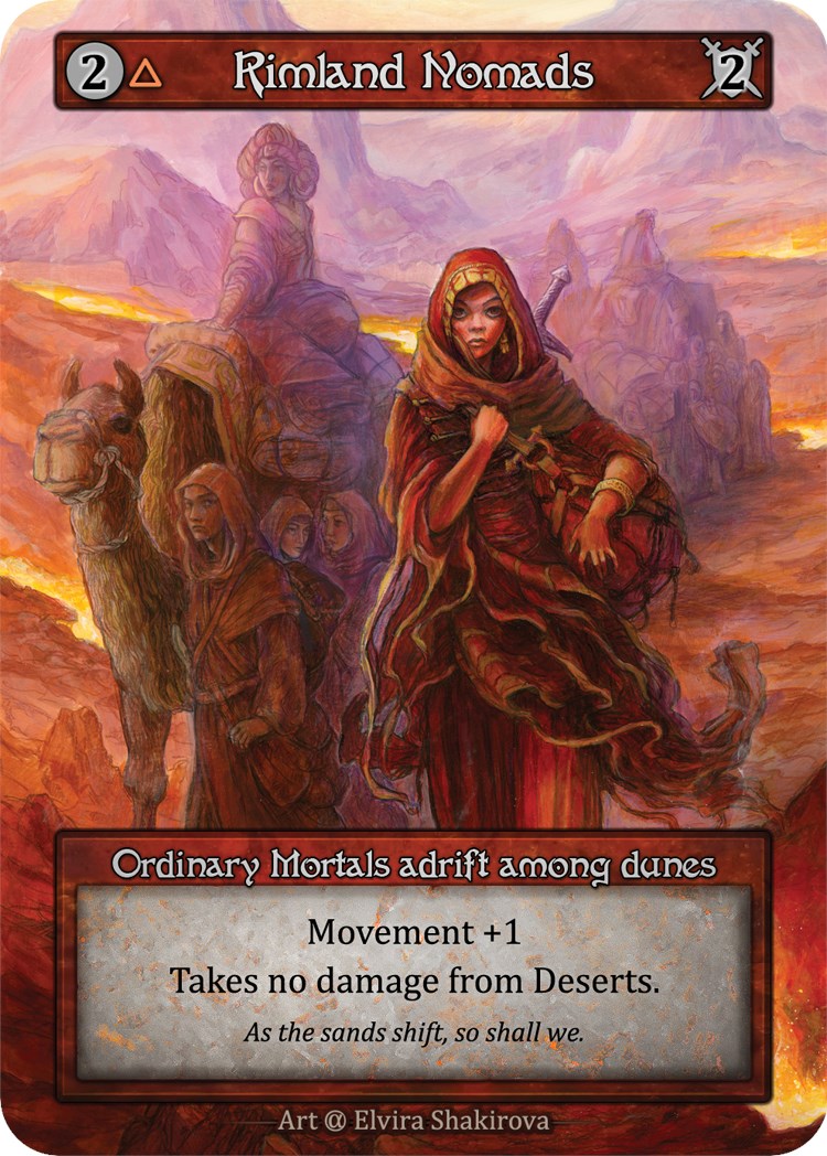 Rimland Nomads (Preconstructed Deck) [Alpha] | Exor Games New Glasgow